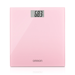 欧姆龙（OMRON）电子体重秤 HN-289（粉/白） 体重计体重称健康秤